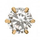 Initial Piercing - 24k PVD titanium earrings - Pic&Mix The Body Jewellery Shop
