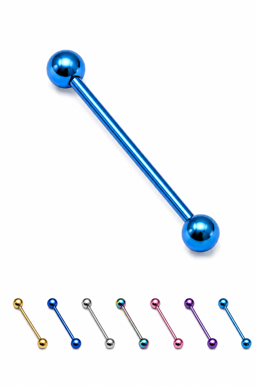 Titanium anodized Industrial bar