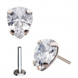 Initial Piercing Assorted Claw set Labrets - Pic&Mix The Body Jewellery Shop