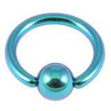 Titanium Ball Closure Ring - 1.6mm