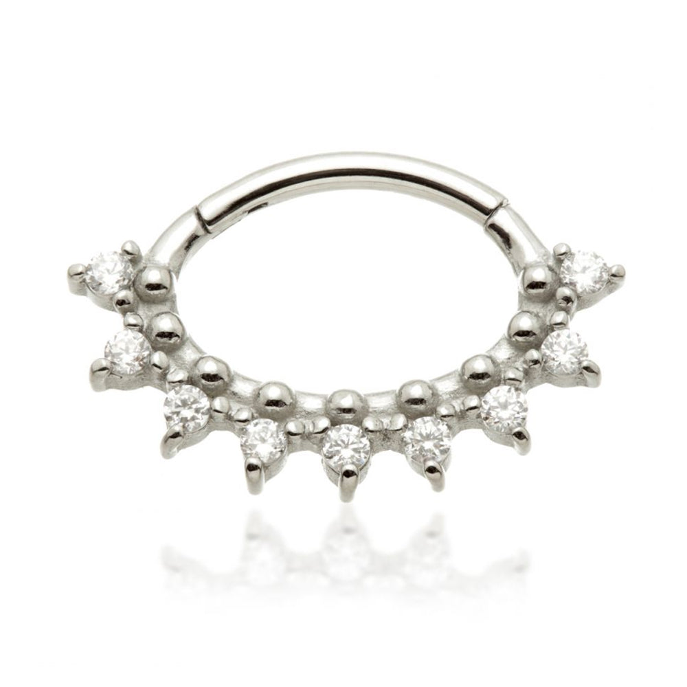 Septum/Daith ring 1.2x8mm - Pic&Mix The Body Jewellery Shop