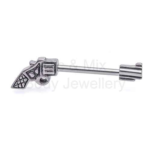 Nipple Bar - 1.6x14mm Revolver or Dagger