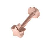 Heart or star labret - Pic&Mix The Body Jewellery Shop