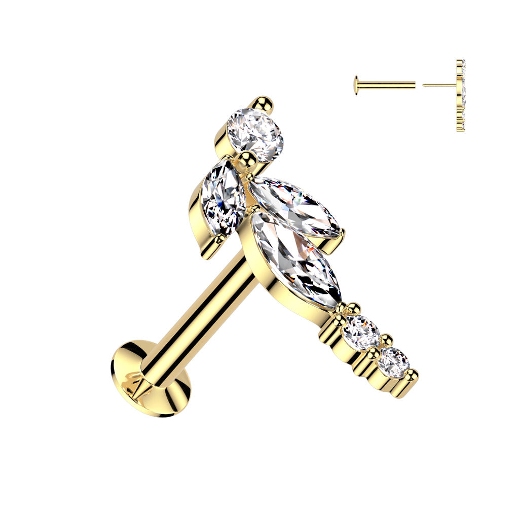 Conch Bars - Pic&Mix The Body Jewellery Shop