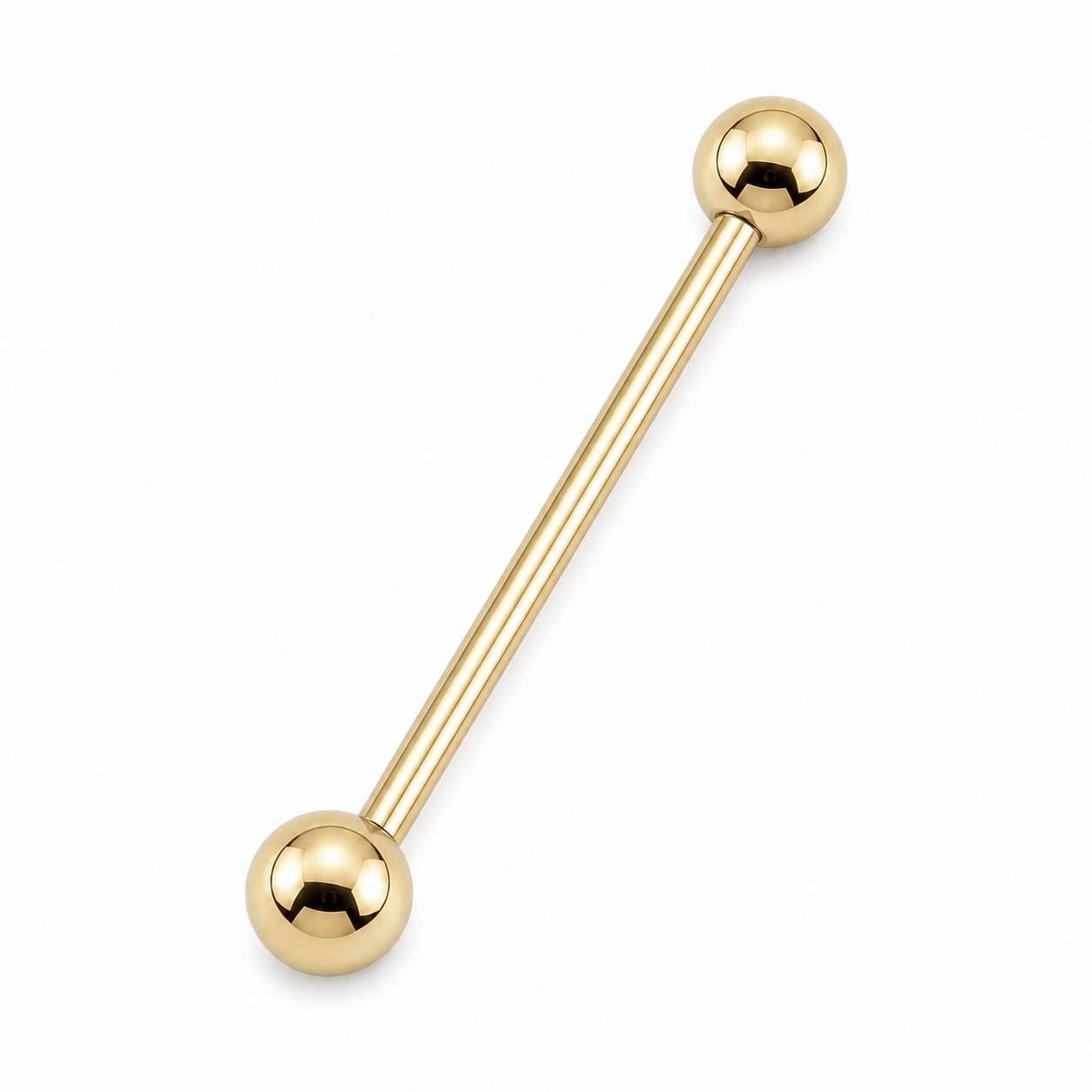 Zircon Steel Industrial Bar 1.6mm | Gold Tone Scaffold Bar 30mm–38mm