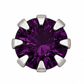 Sterling silver 8 claw nose studs