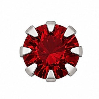 Sterling silver 8 claw nose studs
