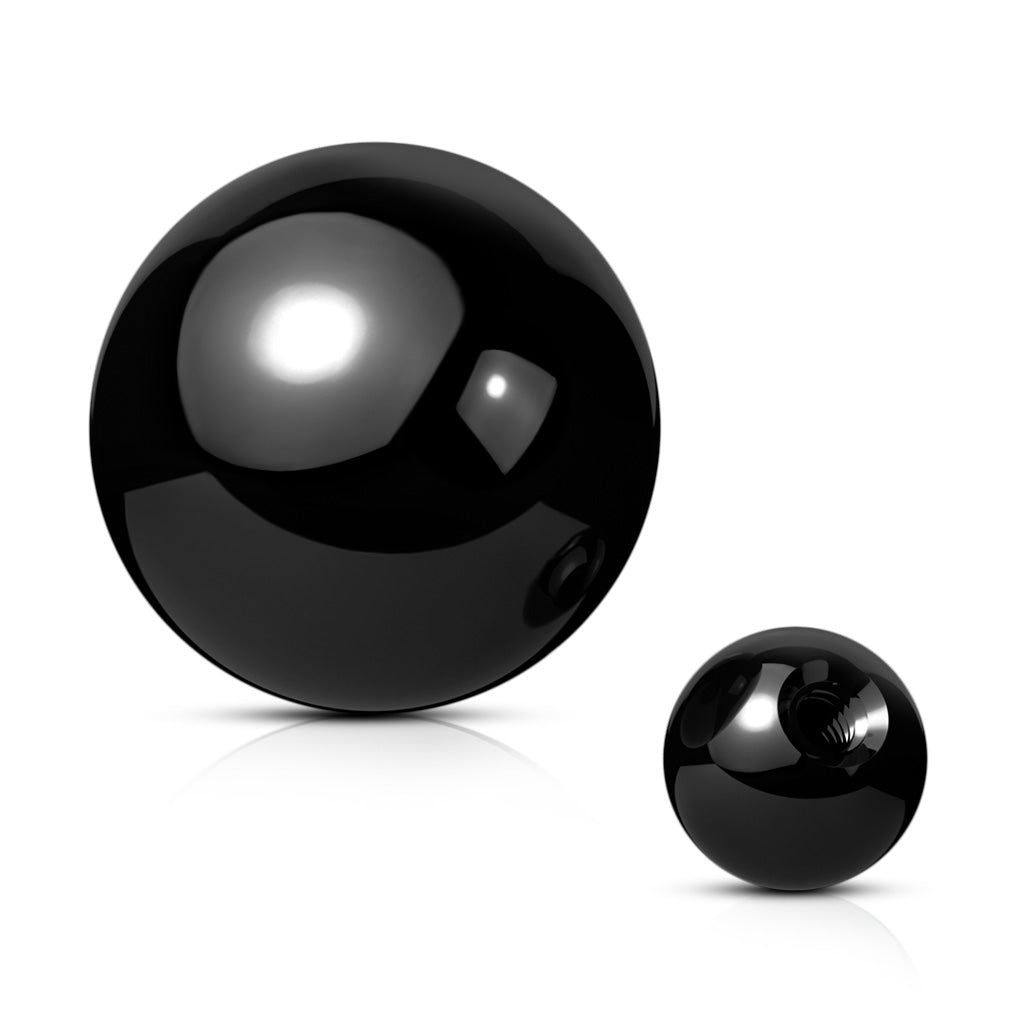 Surgical steel threaded balls - anodised - Pic&Mix The Body Jewellery Shop