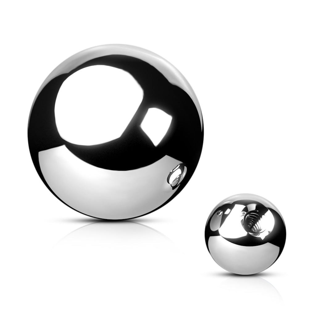 Surgical steel threaded balls - anodised - Pic&Mix The Body Jewellery Shop