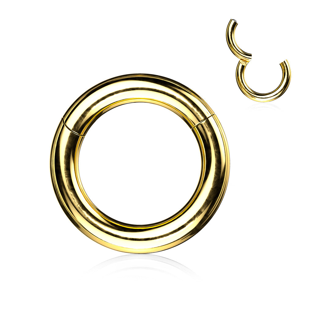Surgical Steel Hinged Big Gauge Rings - Pic&Mix The Body Jewellery Shop