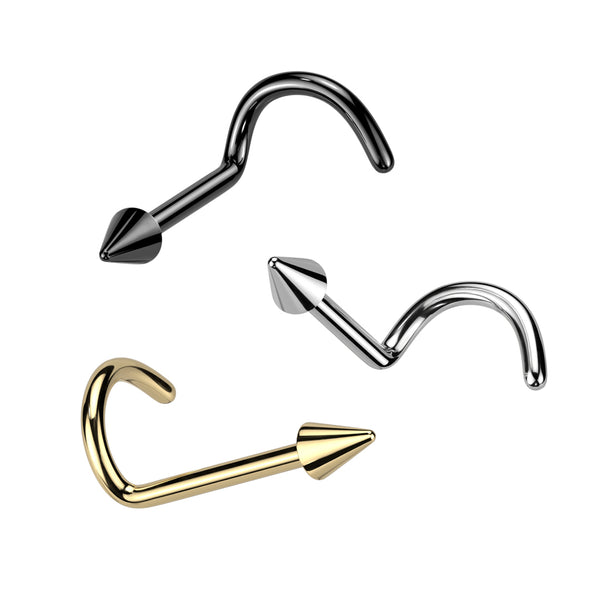 Implant Grade Titanium Spike Nose Screw