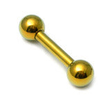 Titanium Straight barbell assorted colours 1.6x6mm - Pic&Mix The Body Jewellery Shop