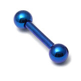 Titanium Straight barbell assorted colours 1.6x6mm - Pic&Mix The Body Jewellery Shop