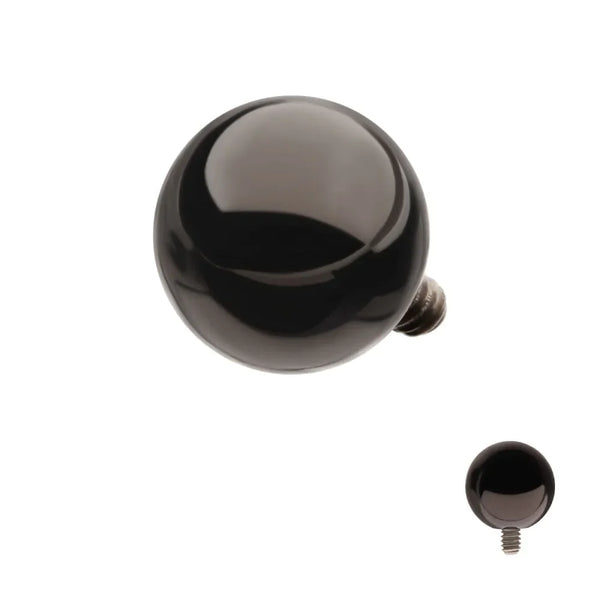 Spare threaded replacement balls and spikes