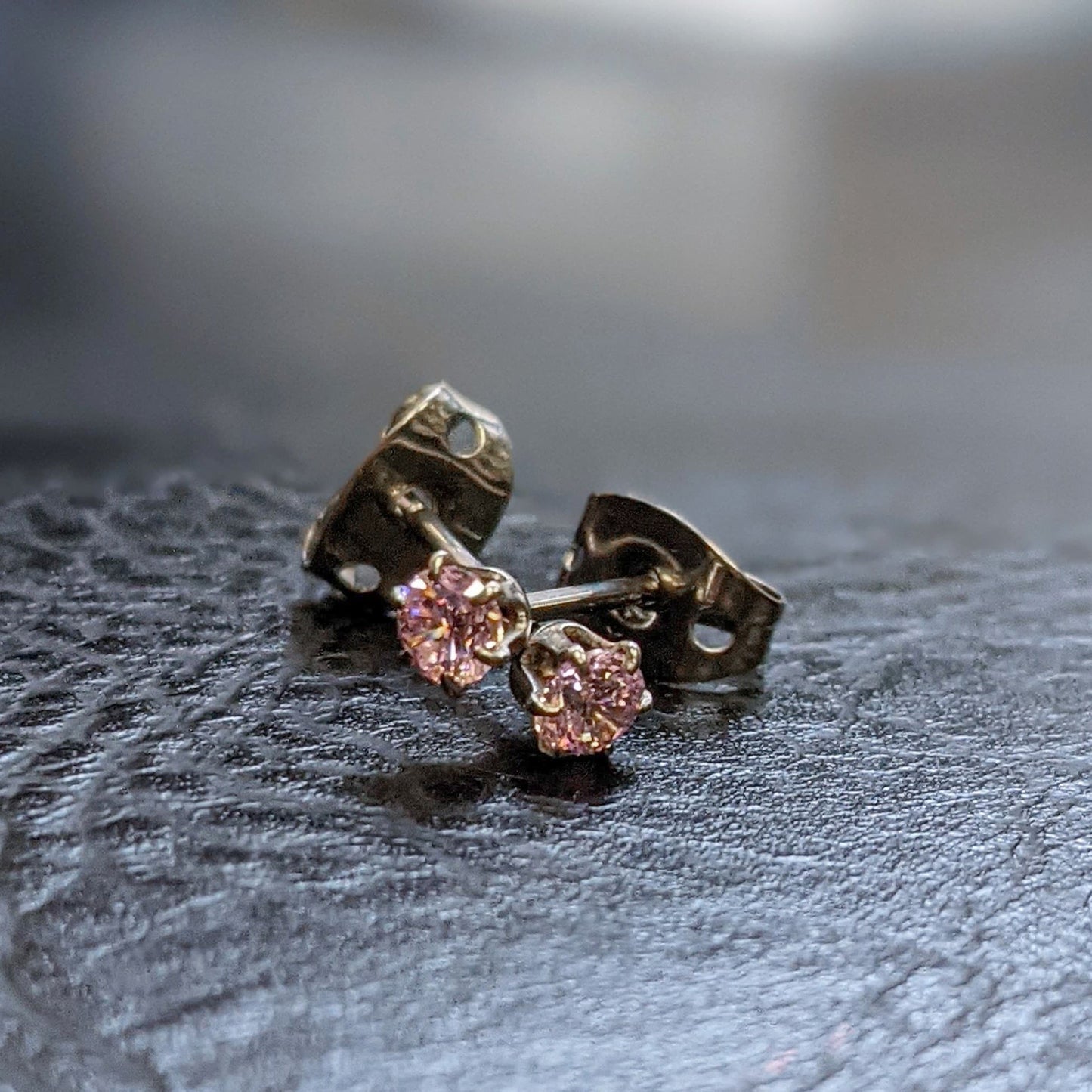 Initial Piercing  - Synthetic opal or crystal earrings - Pic&Mix The Body Jewellery Shop