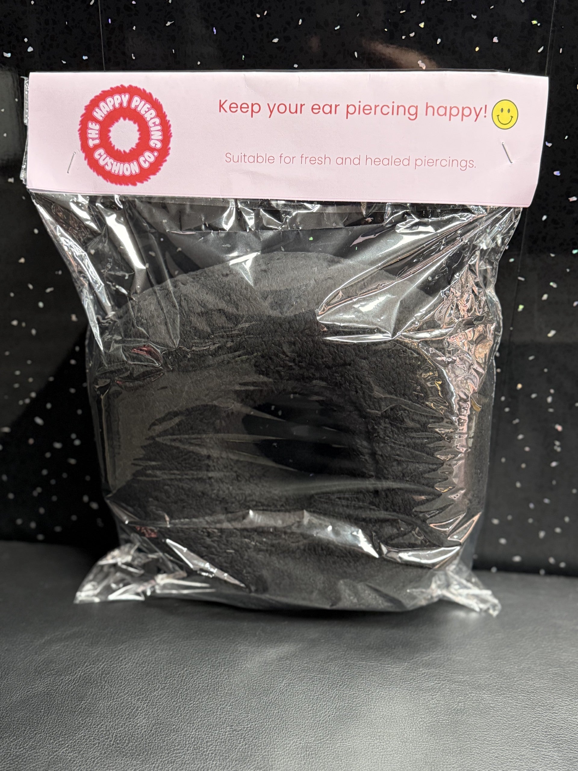 The Happy Piercing cushion - Pic&Mix The Body Jewellery Shop