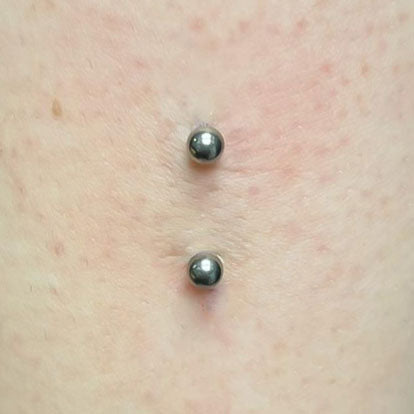 Initial Piercing - Staple Bar - Pic&Mix The Body Jewellery Shop