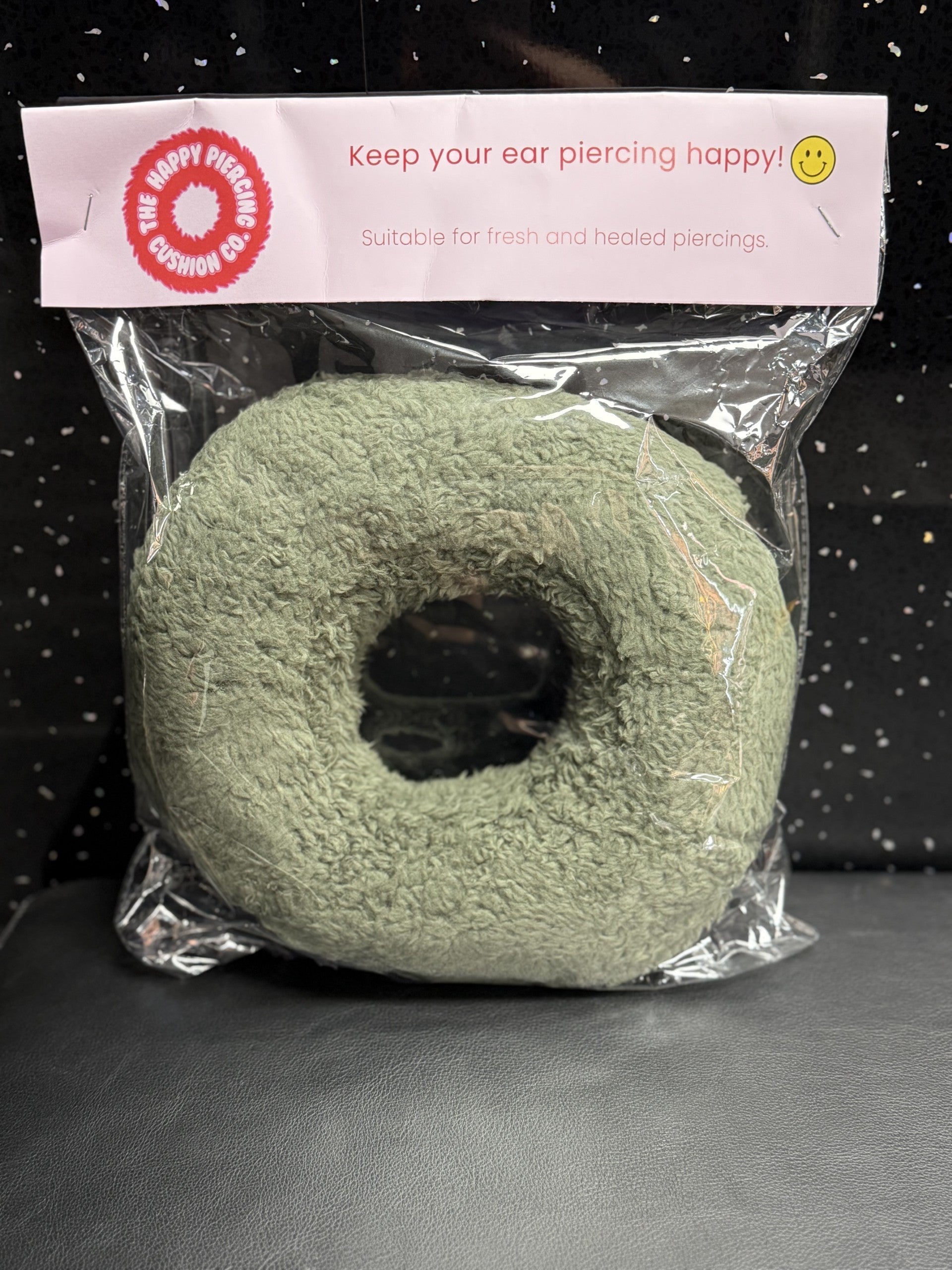 The Happy Piercing cushion - Pic&Mix The Body Jewellery Shop