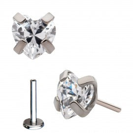 Initial Piercing  Assorted Claw set Labrets - Pic&Mix The Body Jewellery Shop