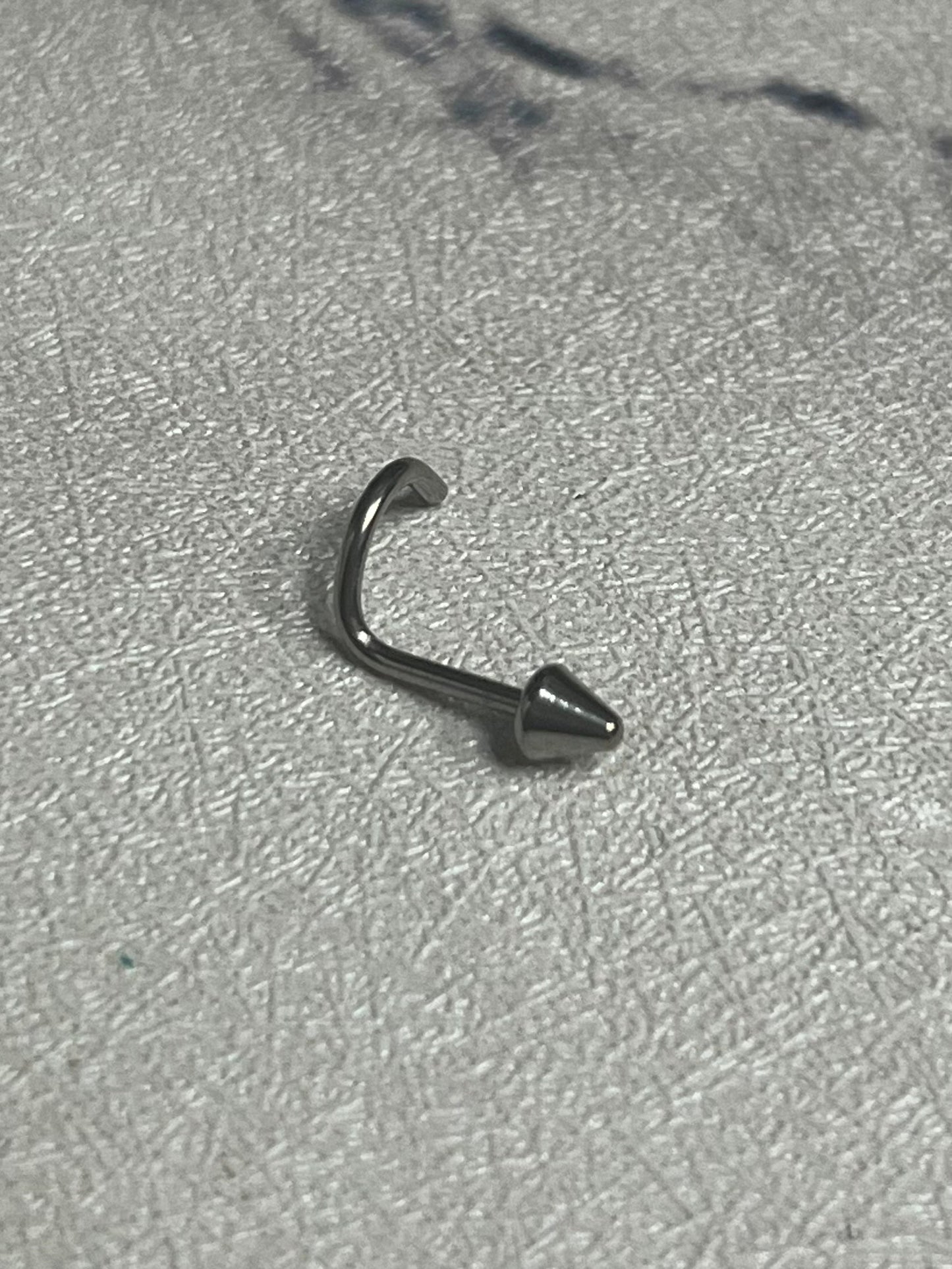 Initial Piercing - Spike Nose Screw - Pic&Mix The Body Jewellery Shop