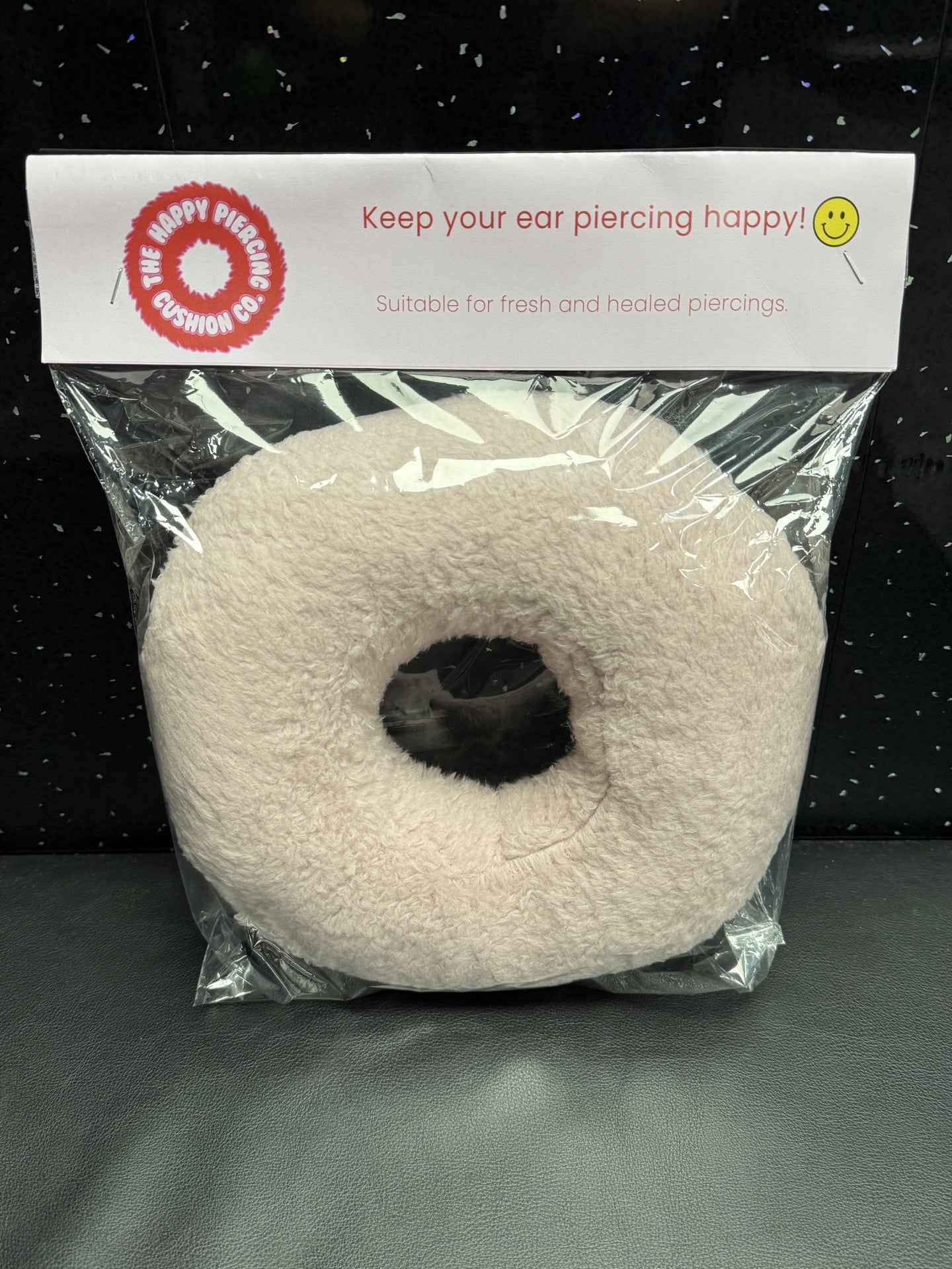 The Happy Piercing cushion - Pic&Mix The Body Jewellery Shop