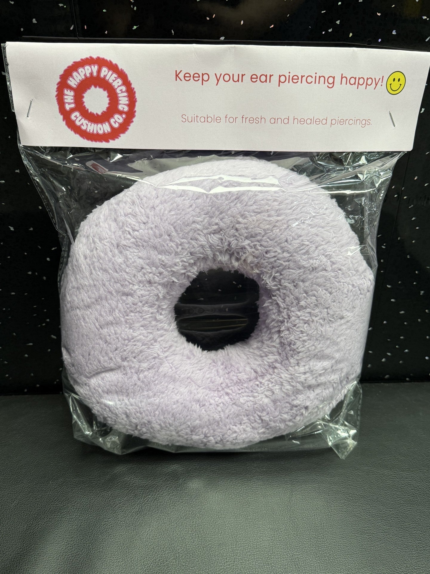 The Happy Piercing cushion - Pic&Mix The Body Jewellery Shop