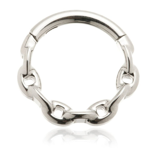 Daith/septum ring - Solid Chain - Pic&Mix The Body Jewellery Shop