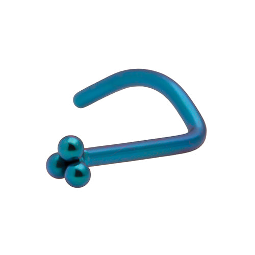 Titanium trinity nose screw - Pic&Mix The Body Jewellery Shop