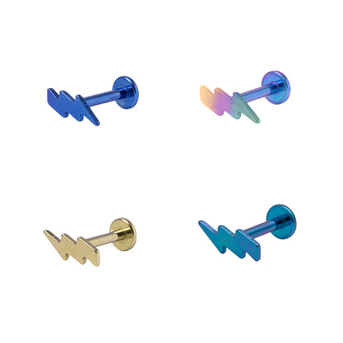 Screw Fit Titanium Labret bar 1.2mm - Pic&Mix The Body Jewellery Shop