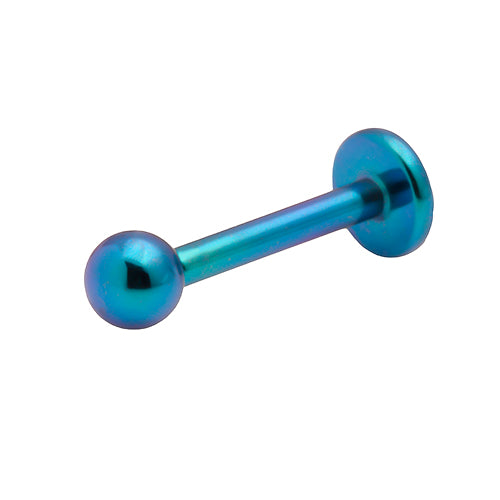 Push Fit Titanium Labret bar 1.2 - Pic&Mix The Body Jewellery Shop