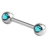 Nipple Bar - 1.6x12-16mm 316L Surgical Steel - Pic&Mix The Body Jewellery Shop