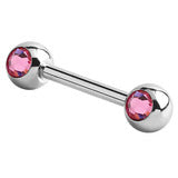 Nipple Bar - 1.6x12-16mm 316L Surgical Steel - Pic&Mix The Body Jewellery Shop