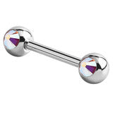 Nipple Bar - 1.6x12-16mm 316L Surgical Steel - Pic&Mix The Body Jewellery Shop