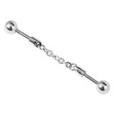 Industrial Bar 1.6x36mm chain - Pic&Mix The Body Jewellery Shop