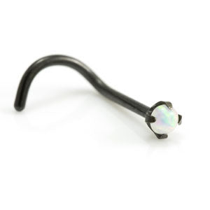 Black steel Nose Screw - Pic&Mix The Body Jewellery Shop