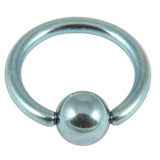Titanium Ball Closure Ring - 1.6mm