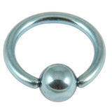 Titanium Ball Closure Ring - 1.6mm