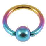 Titanium Ball Closure Ring - 1.6mm