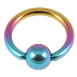 Titanium Ball Closure Ring - 1.6mm