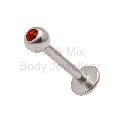 Labret bar - 1.2x3mm - Pic&Mix The Body Jewellery Shop
