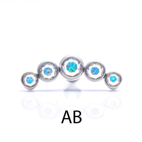 Ti Arched Labrets - Pic&Mix The Body Jewellery Shop