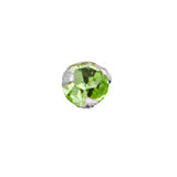 Sterling Silver 3 claw crystal nose stud