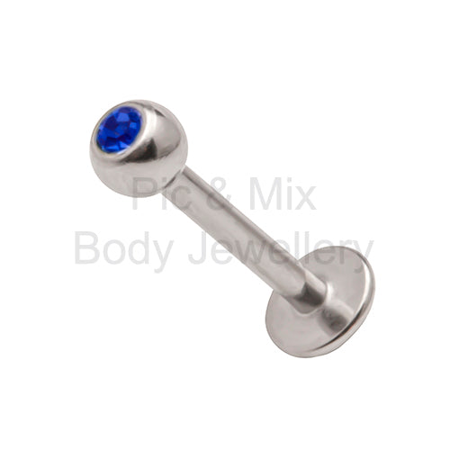 Labret bar - 1.2x3mm - Pic&Mix The Body Jewellery Shop
