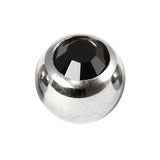 Surgical Steel - 1.6 x 5mm Balls assorted colours
