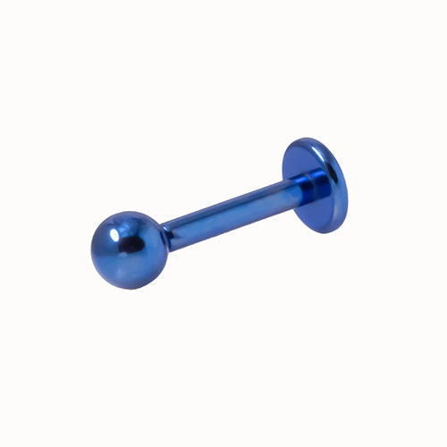 Push Fit Titanium Labret bar 1.2 - Pic&Mix The Body Jewellery Shop