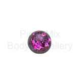 Dermal Anchor Top - Glitter 4.5mm
