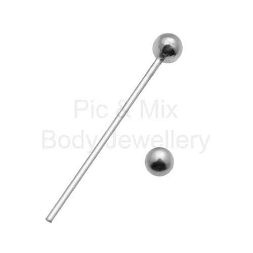 Sterling silver Nose stud