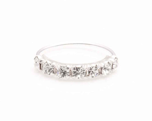 Sterling Silver Crystal Nose ring £9.99 Each