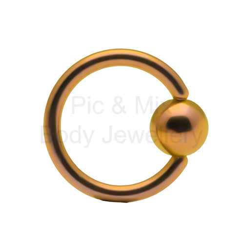 Titanium Ball Closure Ring 1.2mm