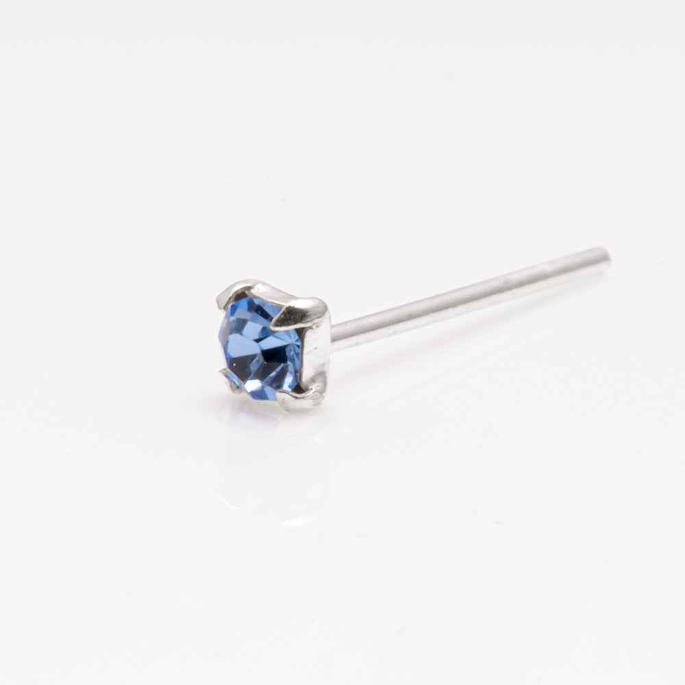 Sterling Silver Square nose stud